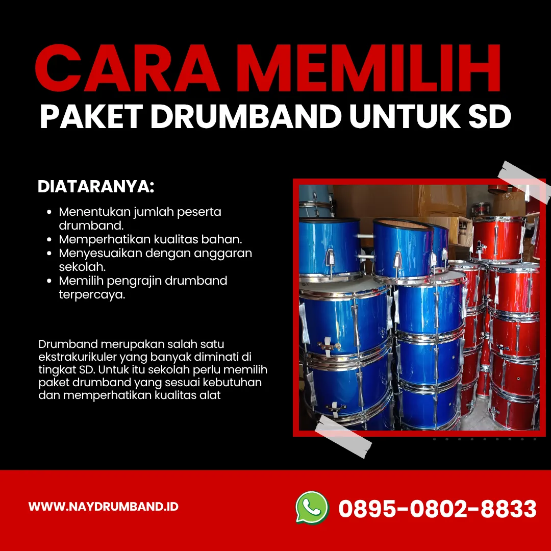 Cara Memilih Paket Drumband untuk SD