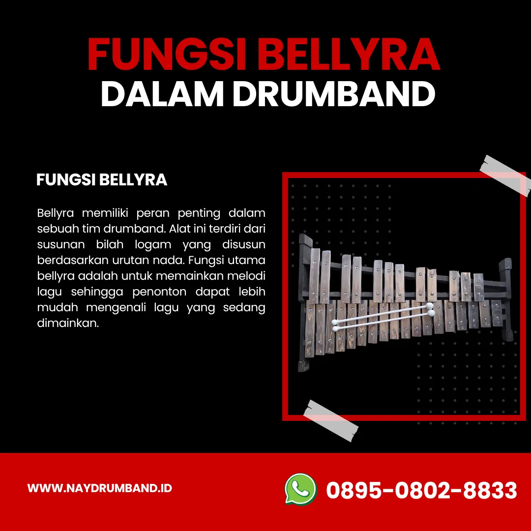 Fungsi Bellyra dalam Drumband