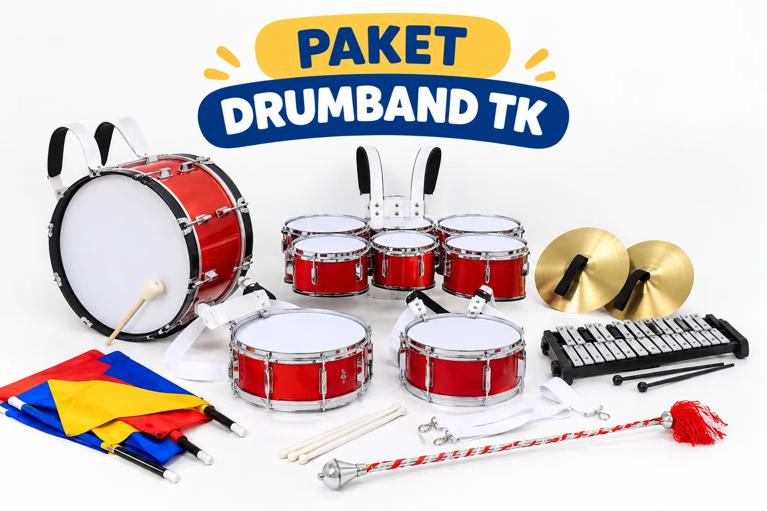 Isi Paket Drumband TK