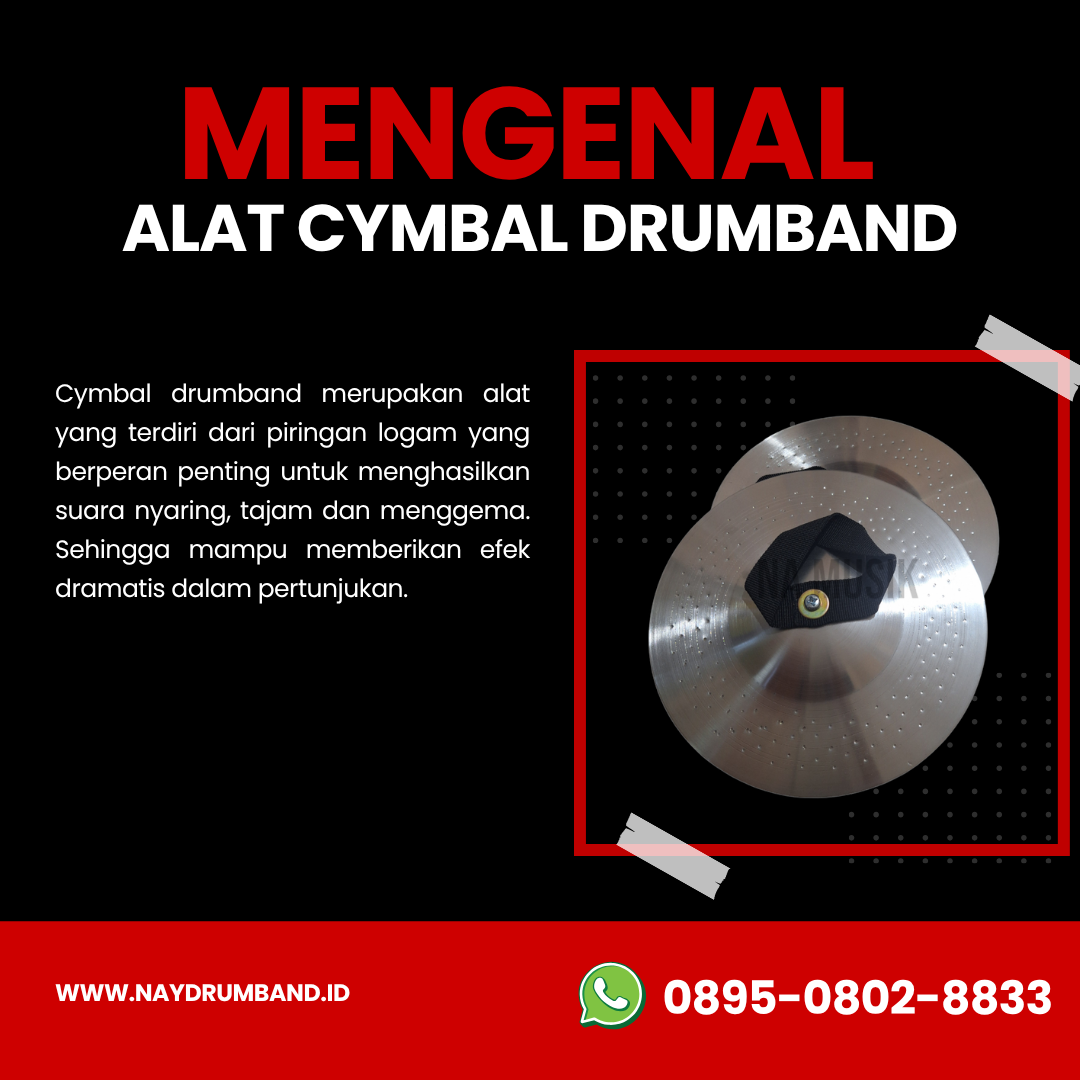 Mengenal Alat Cymbal Drumband