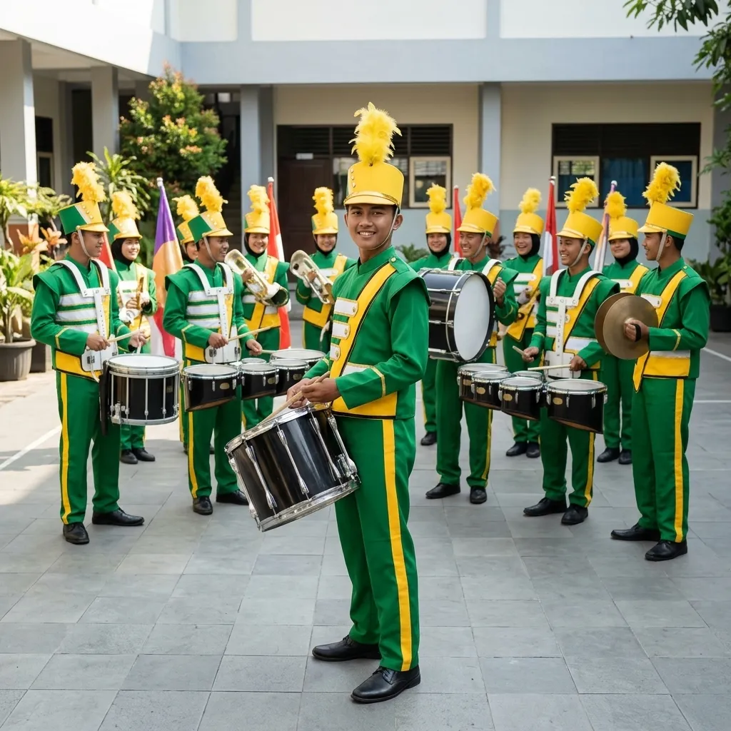 Seragam Drumband Lengkap untuk Penampilan yang Kompak