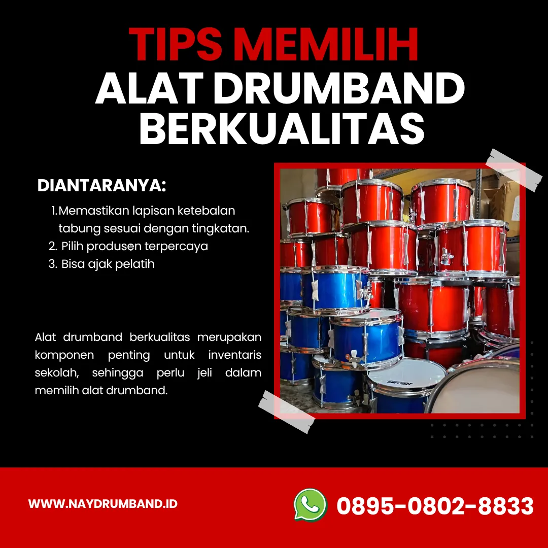 Tips Memilih Alat Drumband yang Berkualitas untuk Sekolah