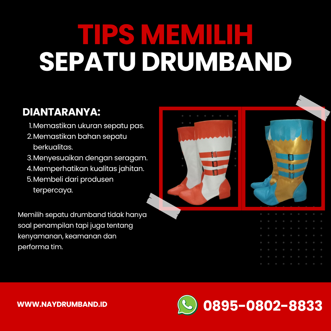 Tips Memilih Sepatu Drumband 