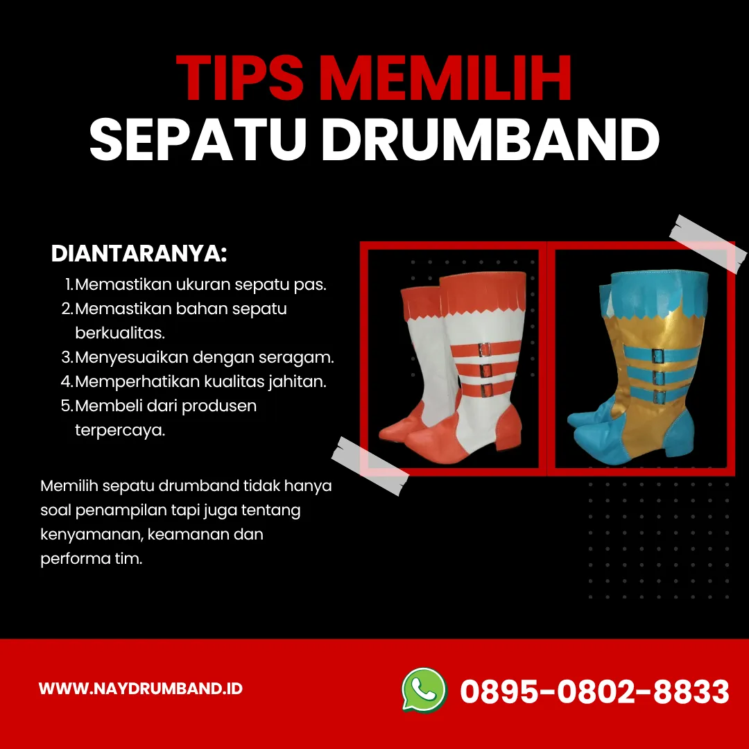 Tips Memilih Sepatu Drumband 