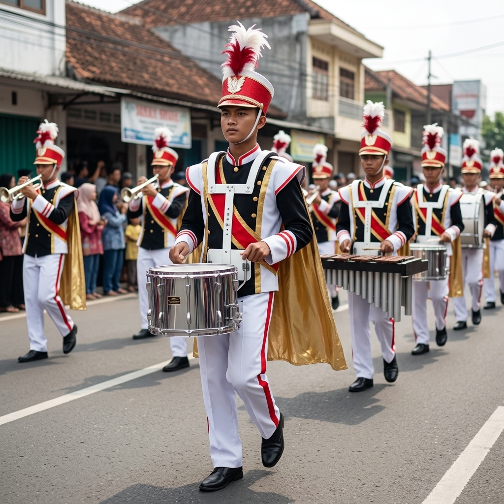 Tips Tampil Percaya Diri Saat Parade Drumband