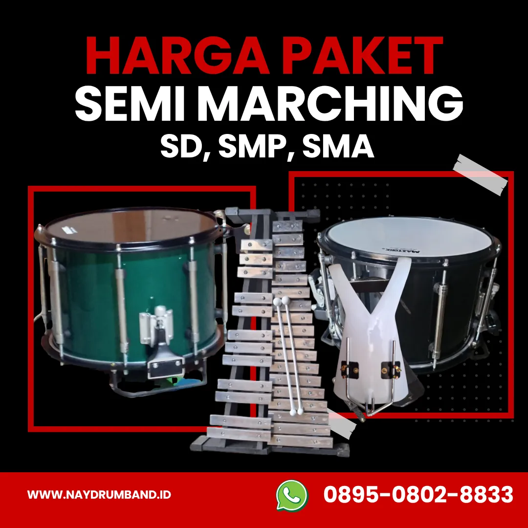Harga Paket Semi Marching Band SD, SMP, dan SMA
